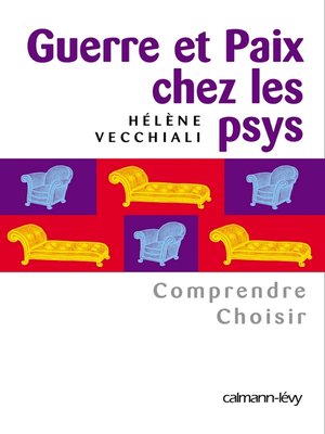 cover image of Guerre et paix chez les psys